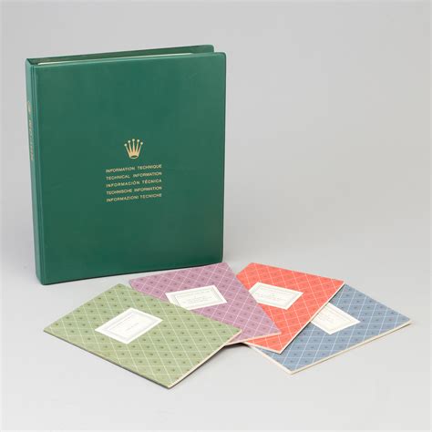 Rolex Jubilee Vade Mecum, four booklets published by the Rolex .